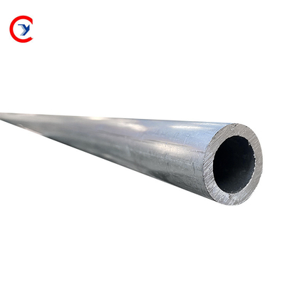 6063 Aluminum Alloy Round Tube Extruded Straight 12m