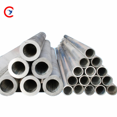 6063 Aluminum Alloy Round Tube Extruded Straight 12m
