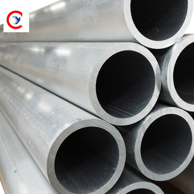 6063 Aluminum Alloy Round Tube Extruded Straight 12m