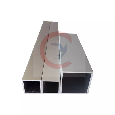 0.8mm Aluminium Hollow Square Tube 6063 T5 ASTM ASME For Aerospace