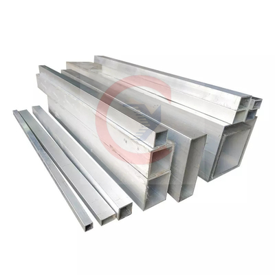Electrophoresis 6061 Aluminum Square Tube 1mm Aluminium Hollow Box Section