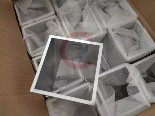 Customized 2024 Aluminium Rectangular Tube Polished Thickness 0.7mm